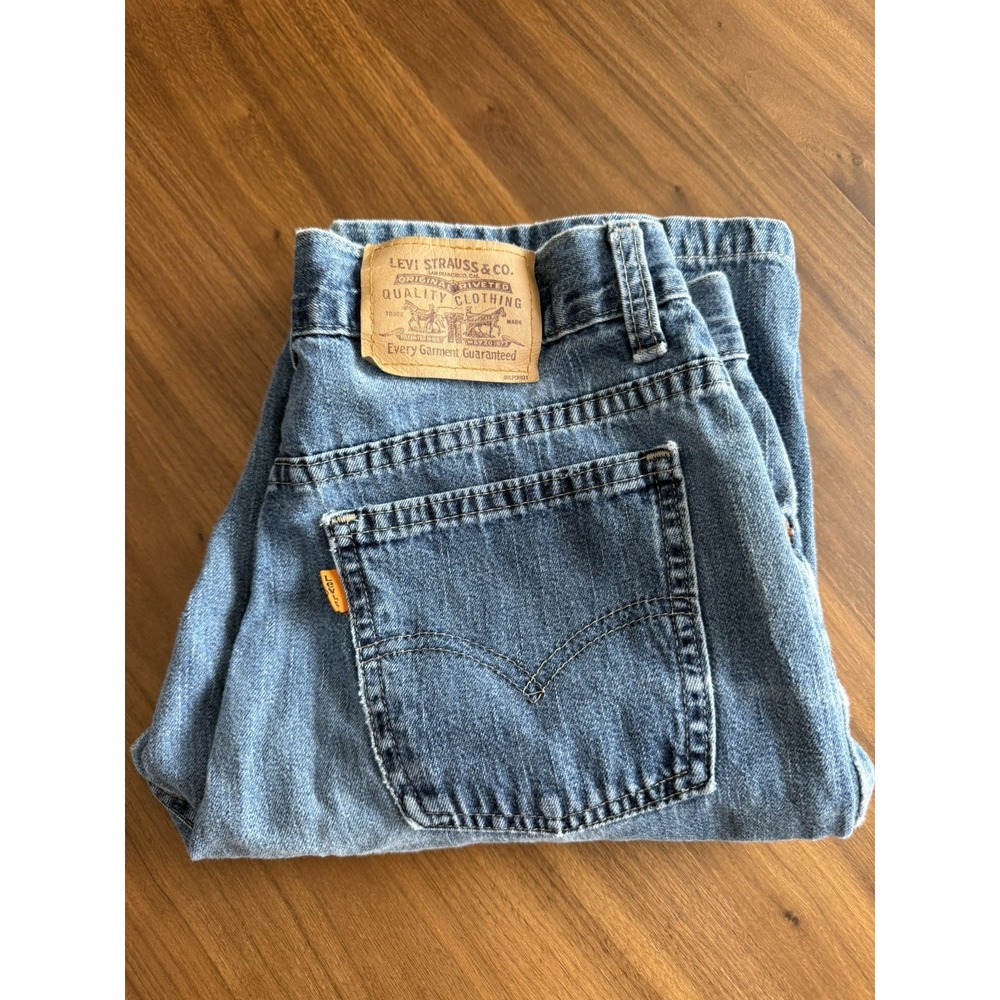 Vintage Levi's 90s Orange Tab Jeans 27x27 (Made in Canada)